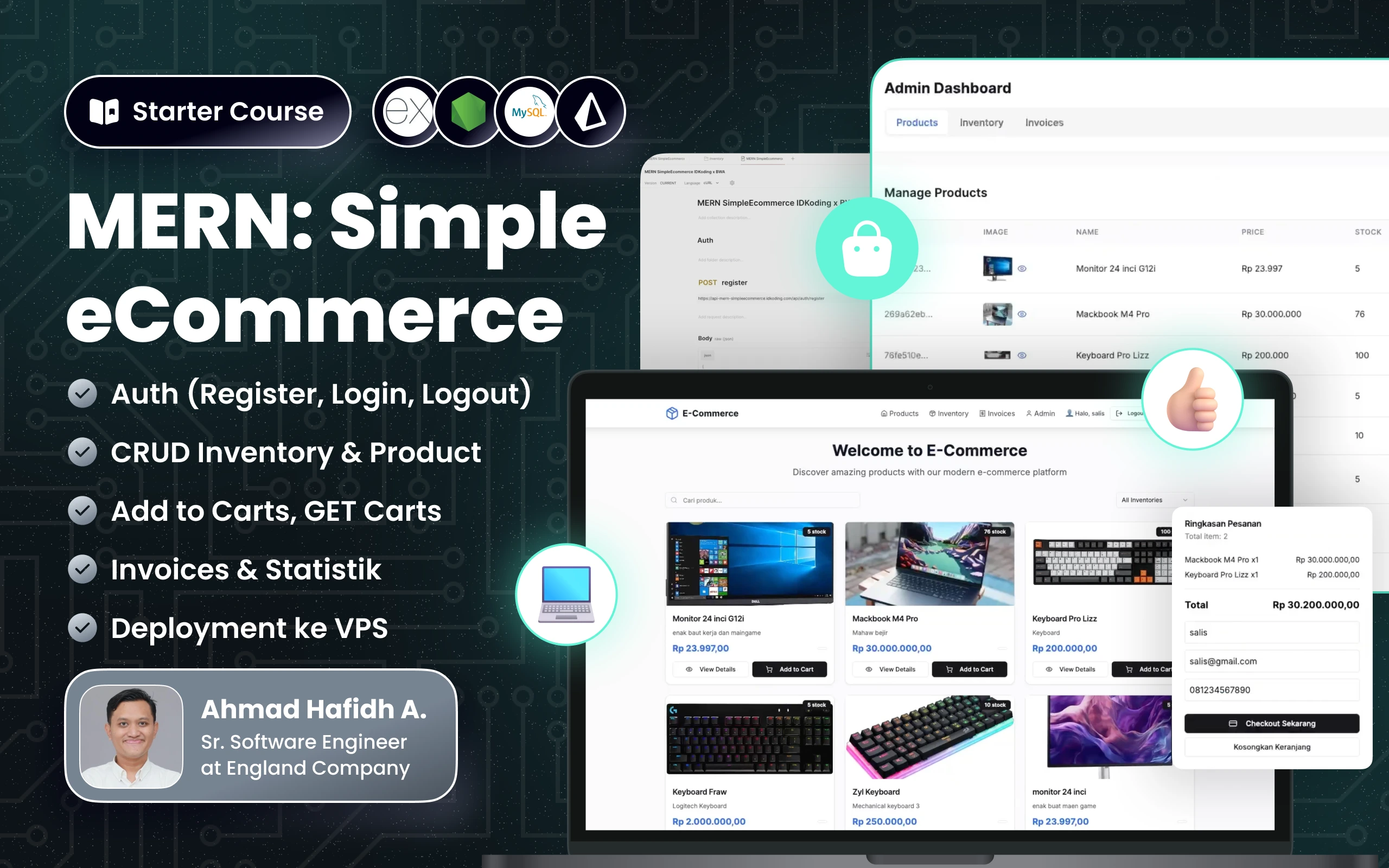 MERN : Simple eCommerce